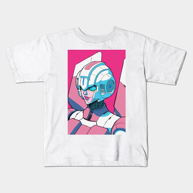 RC Female Bot Kids T-Shirt by Novanim